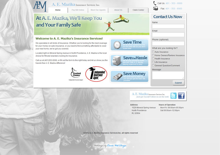 A. E. Mazika homepage